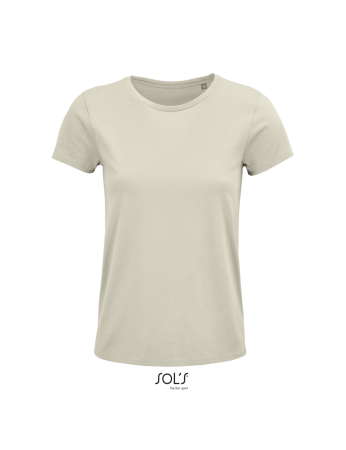 T-Shirt με οργανικό βαμβάκι (Crusader women 03581) natural